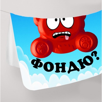 Плед желейный медведь Валера
